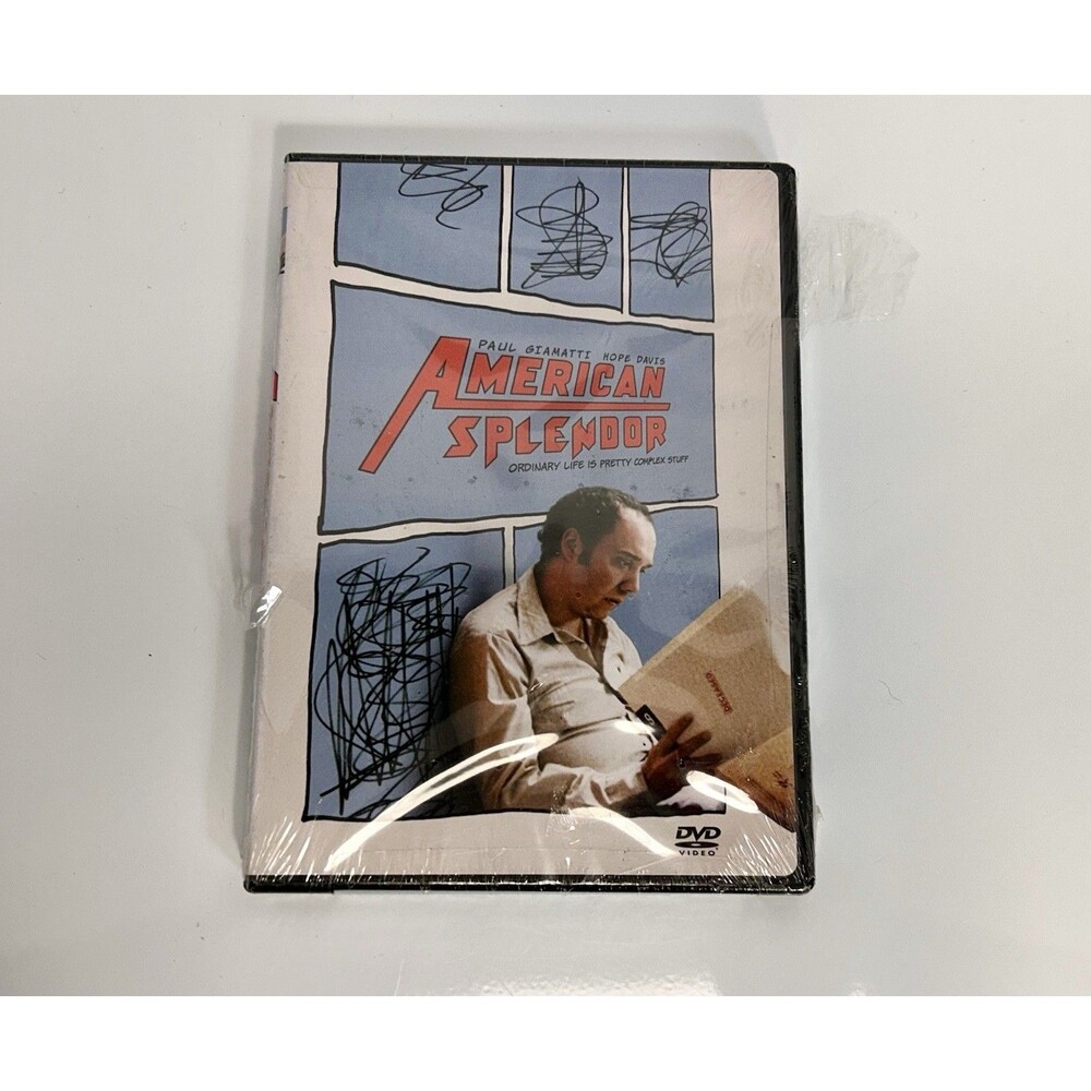 American Splendor (DVD, 2003) NEW W/Limited Edition Comic Book
